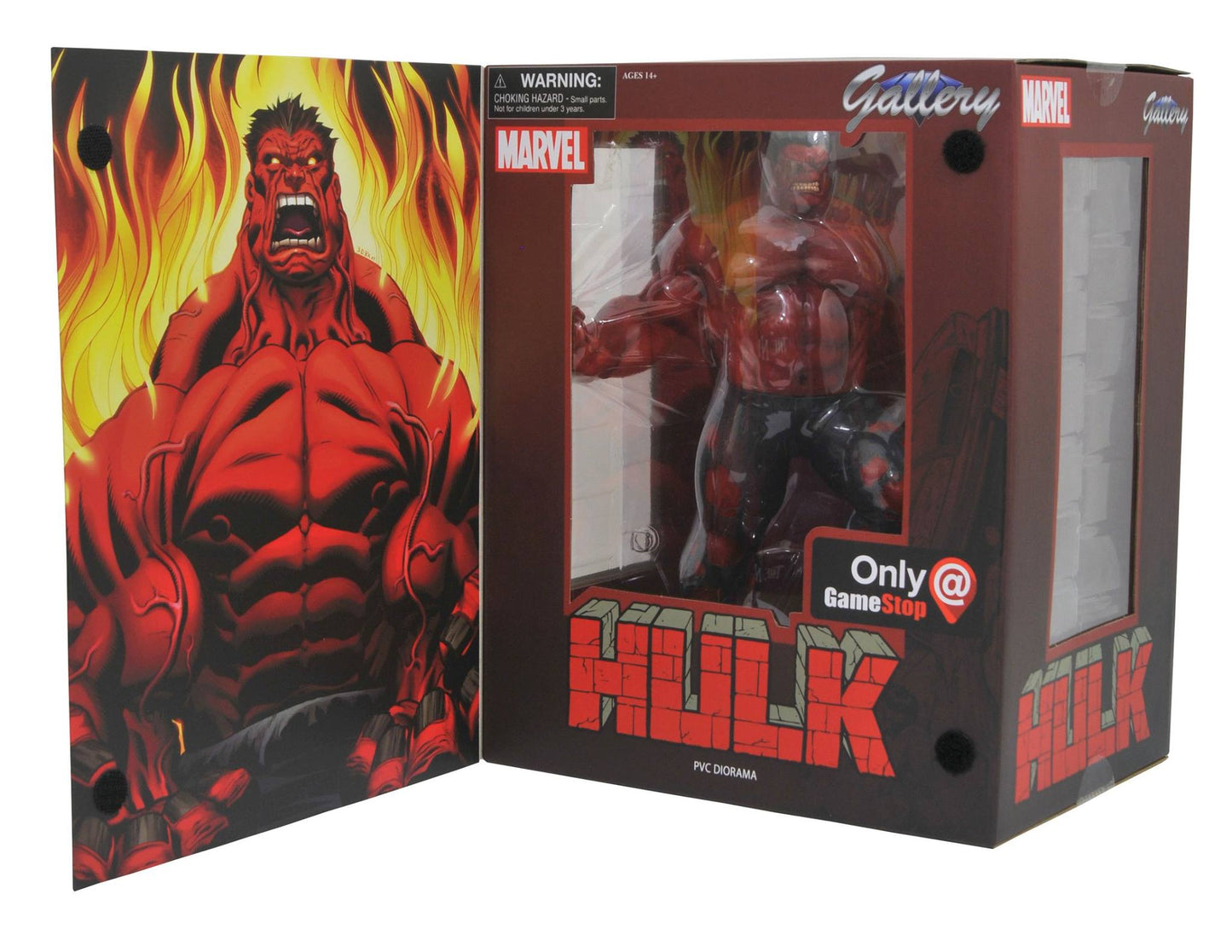 Marvel Galerie Roter Hulk Statue
