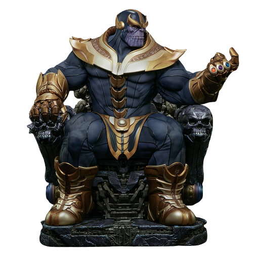 THANOS AUF DEM THRON Maquette von Sideshow Collectibles Exklusiv