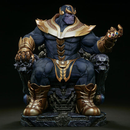 THANOS AUF DEM THRON Maquette von Sideshow Collectibles Exklusiv