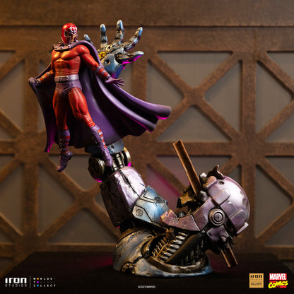 Magneto vs Sentinel CCXP Exklusiv 1/10 Maßstab Diorama von Iron Studios
