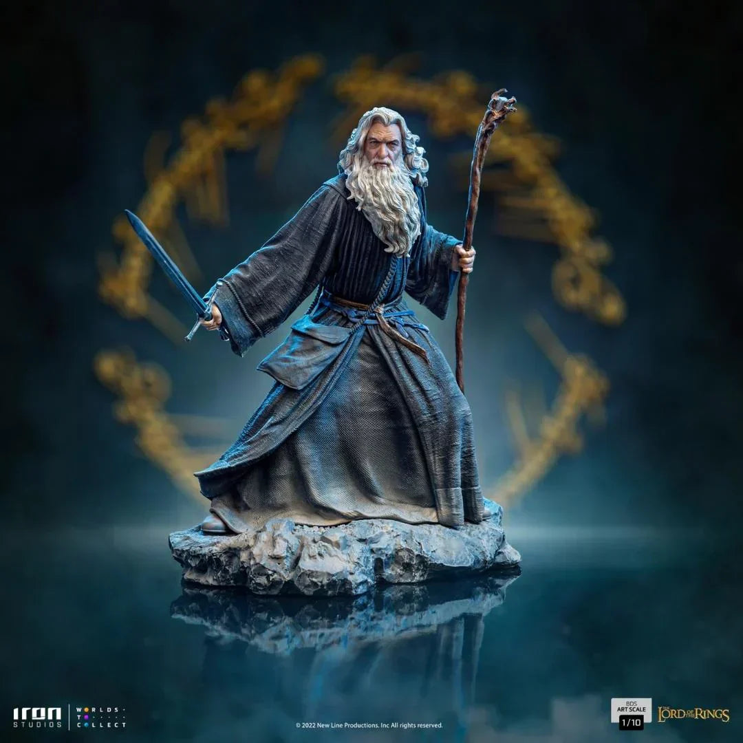 Gandalf Die Herr der Ringe Kunst-Skala 1/10 Statue von Iron Studio
