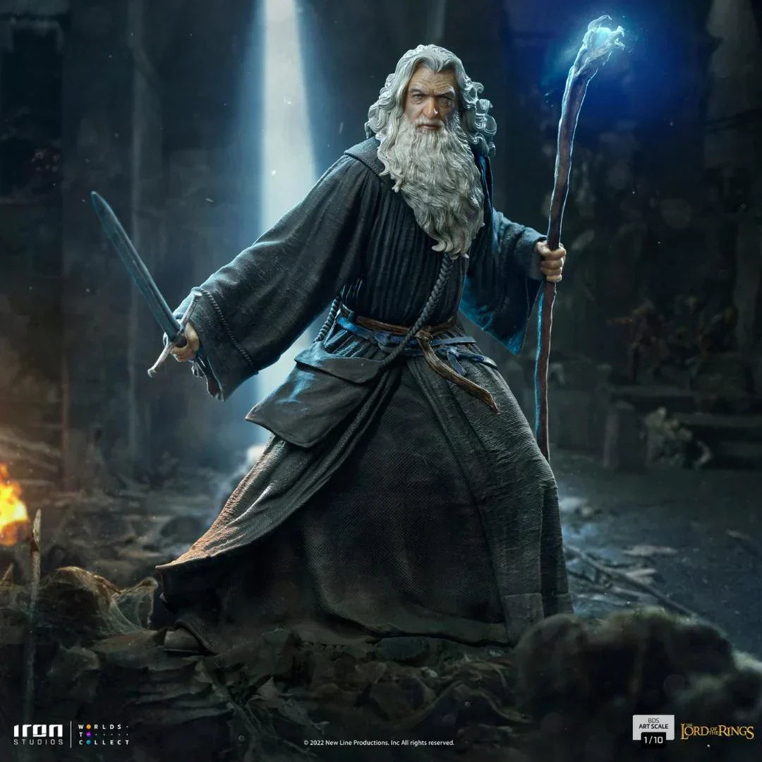 Gandalf Die Herr der Ringe Kunst-Skala 1/10 Statue von Iron Studio