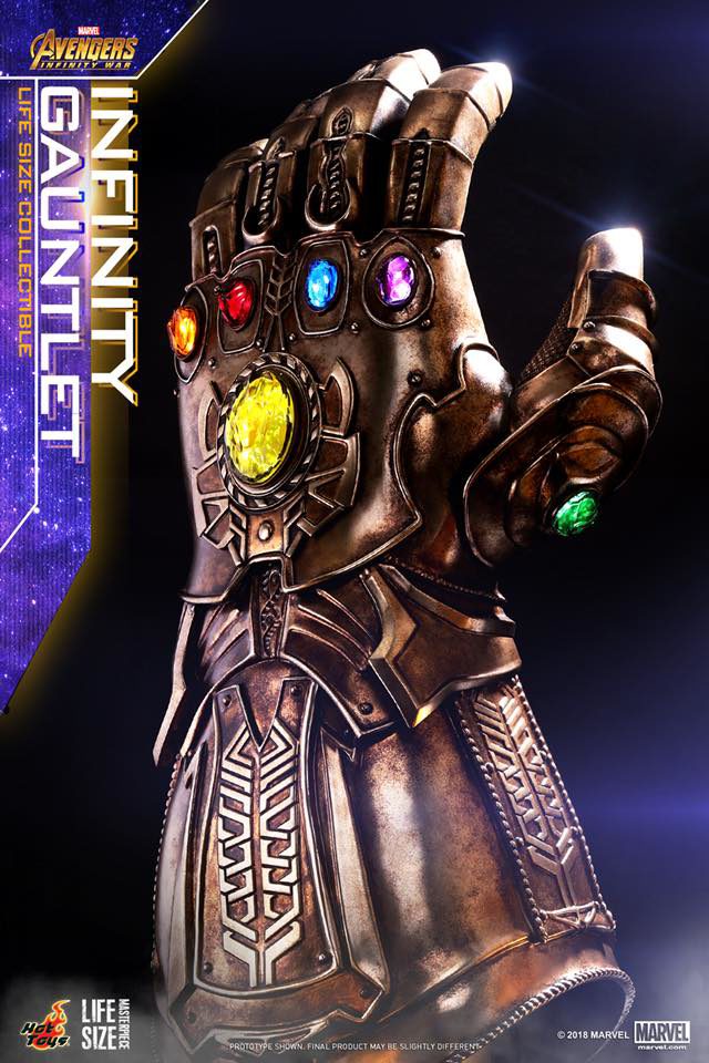 INFINITY GAUNTLET Prop Replica von Hot Toys