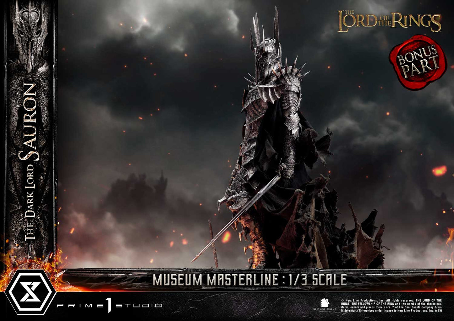 Prime 1 Studio Der Herr der Ringe (Film) Die Dunkle Herrscher Sauron Statue