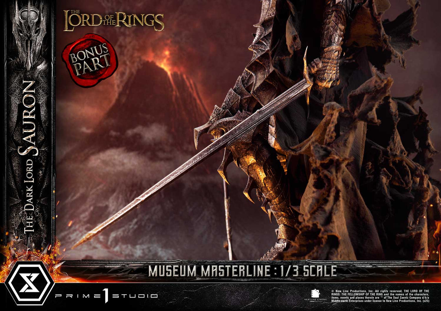 Prime 1 Studio Der Herr der Ringe (Film) Die Dunkle Herrscher Sauron Statue