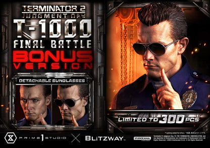 Terminator 2: Tag der Abrechnung T-1000 Final Battle DX Bonus Version Statue von Prime1 Studios