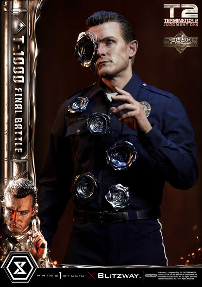 Terminator 2: Tag der Abrechnung T-1000 Final Battle DX Bonus Version Statue von Prime1 Studios