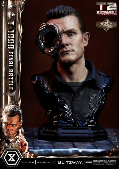 Terminator 2: Tag der Abrechnung T-1000 Final Battle DX Bonus Version Statue von Prime1 Studios