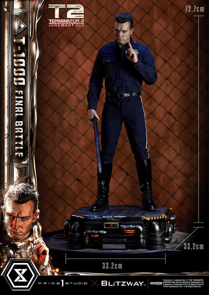 Terminator 2: Tag der Abrechnung T-1000 Final Battle DX Bonus Version Statue von Prime1 Studios