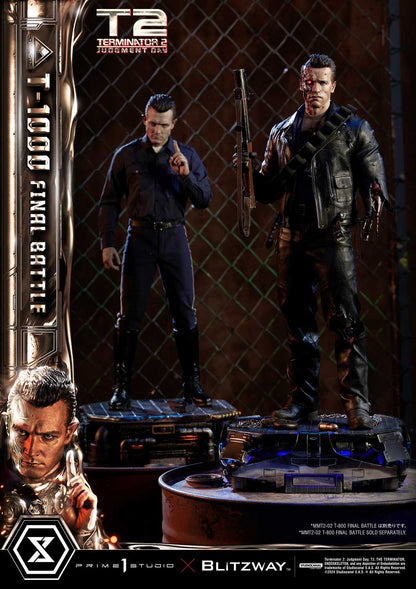 Terminator 2: Tag der Abrechnung T-1000 Final Battle DX Bonus Version Statue von Prime1 Studios