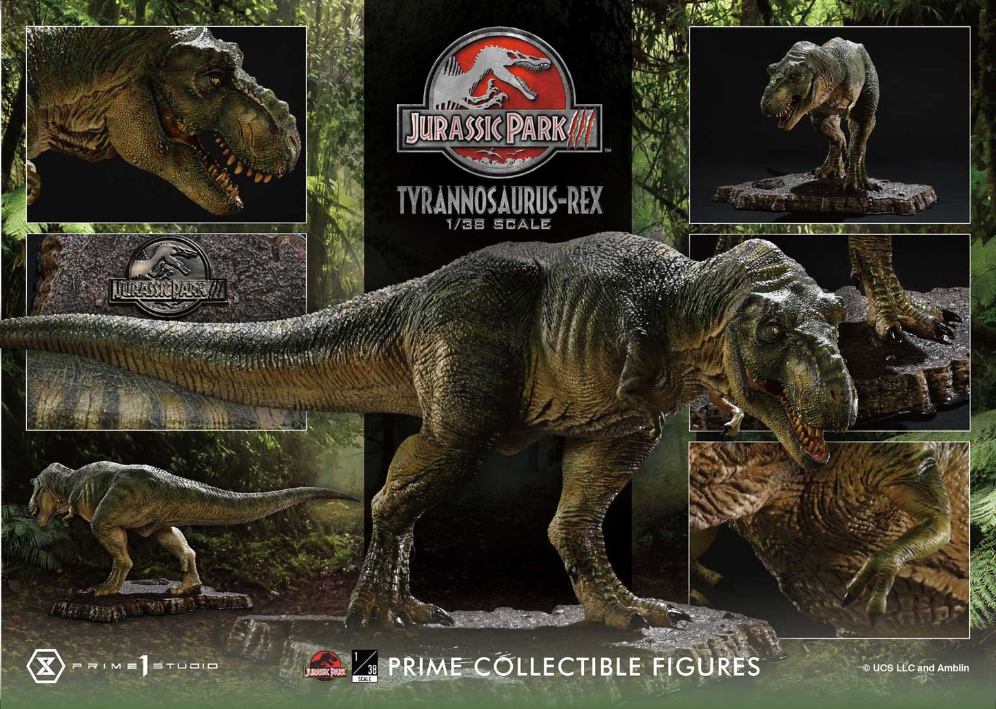 Tyrannosaurus-Rex (Jurassic Park III) von Prime 1 Studios