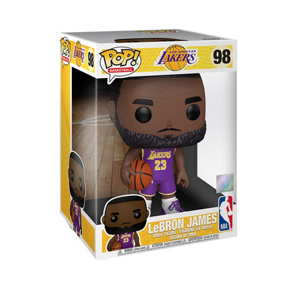 NBA: LA Lakers LeBron James (Lila Trikot) 10 Zoll Funko POP!