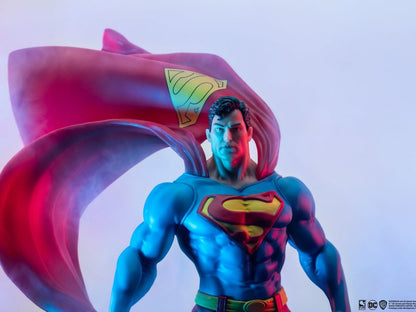 DC Heroes Superman Klassische Version 1:8 Maßstab Statue Previews Exklusiv