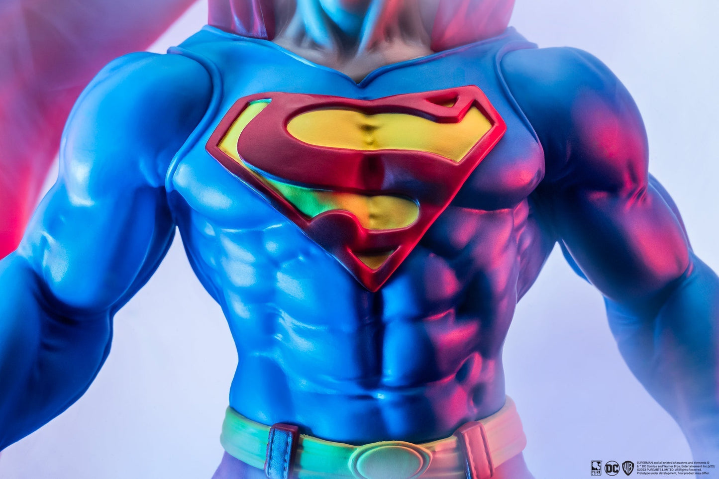 DC Heroes Superman Klassische Version 1:8 Maßstab Statue Previews Exklusiv
