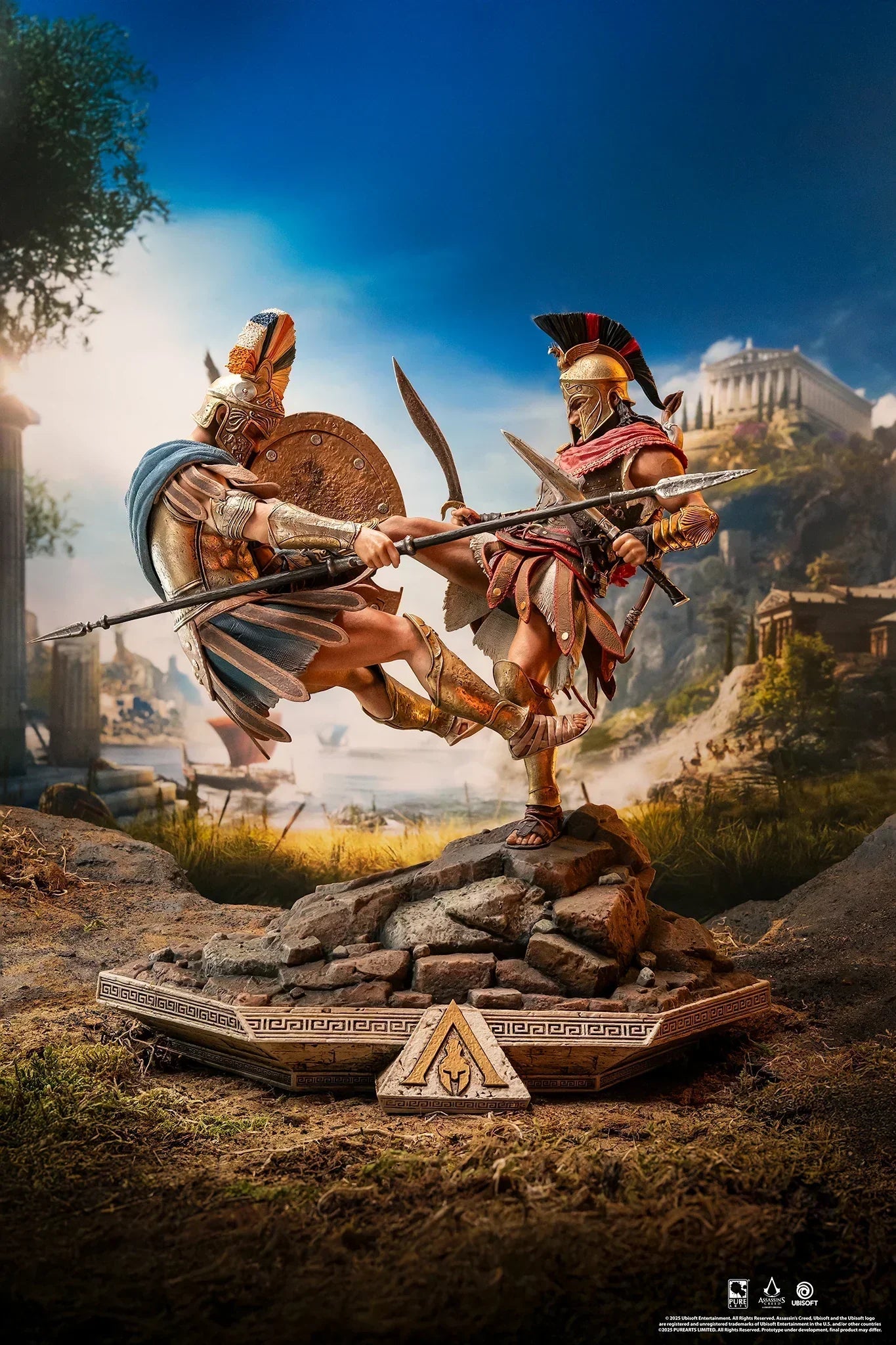 Assassin's Creed Spartan Kick 1/6 Maßstab Diorama von PureArts