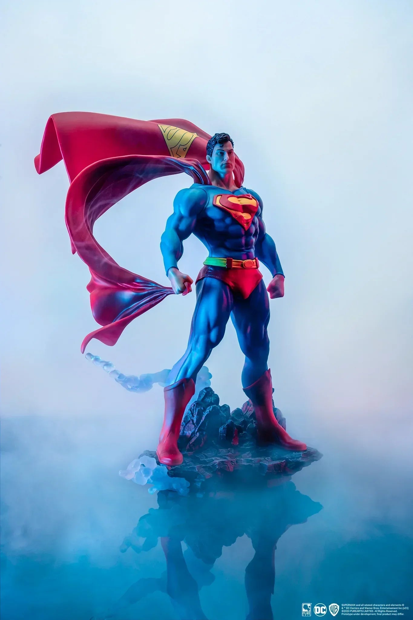 DC Heroes Superman Klassische Version 1:8 Maßstab Statue Previews Exklusiv