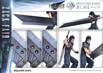 FINAL FANTASY VII REBIRTH 1/4 Maßstab Zack Fair Deluxe Version Statue von Prime1 Studios