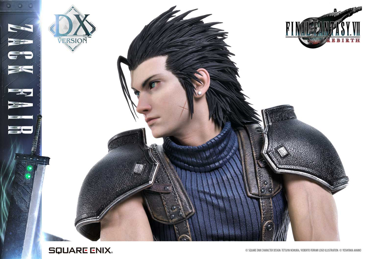 FINAL FANTASY VII REBIRTH 1/4 Maßstab Zack Fair Deluxe Version Statue von Prime1 Studios