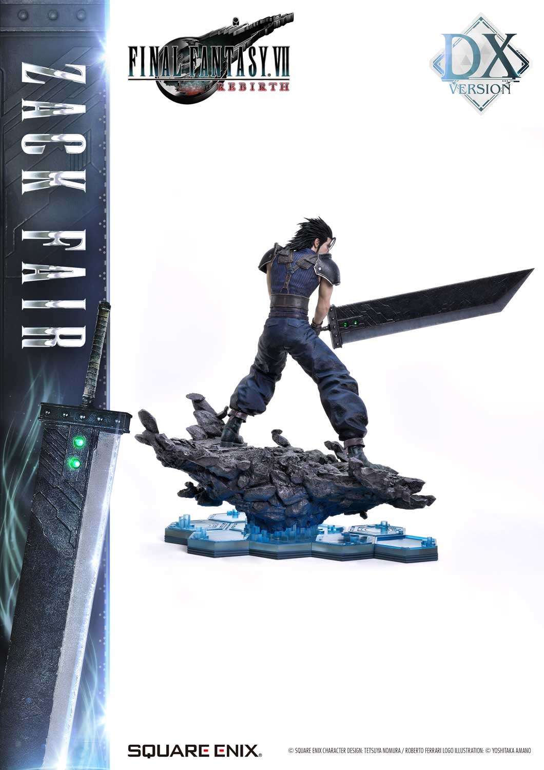 FINAL FANTASY VII REBIRTH 1/4 Maßstab Zack Fair Deluxe Version Statue von Prime1 Studios