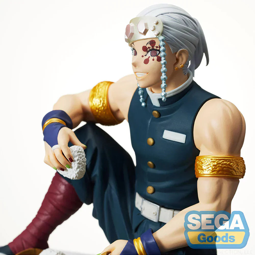 Demon Slayer: Kimetsu no Yaiba Tengen Uzui PM Sitzende Figur von SEGA