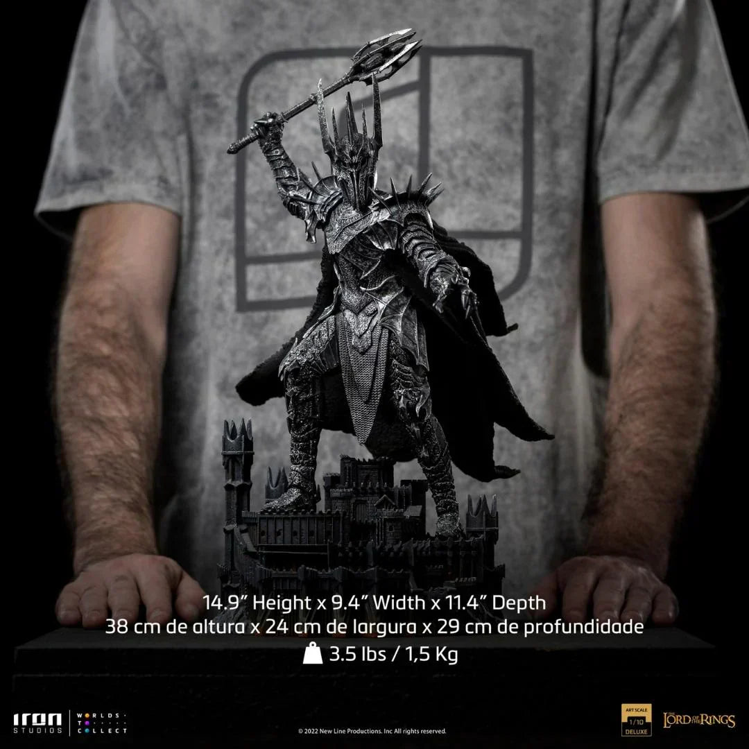 Sauron Deluxe Die Herr der Ringe 1/10 Maßstab Statue von Iron Studios