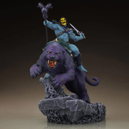 Skeletor & Panthor Classic Deluxe Statue von Tweeterhead