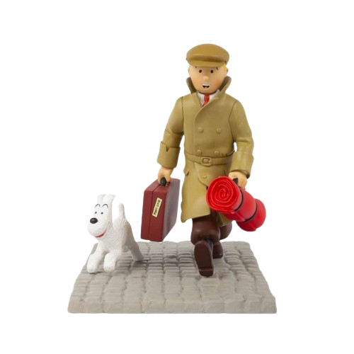 Tintin Harz Sammlerstatuette - Sie kommen an