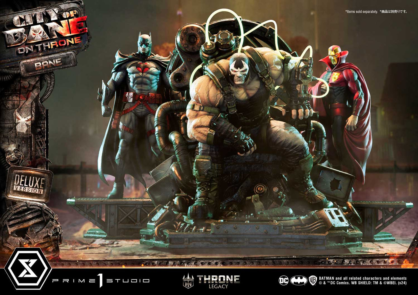 Bane auf dem Thron (Konzeptdesign von Carlos D'Anda) DX Bonus Version