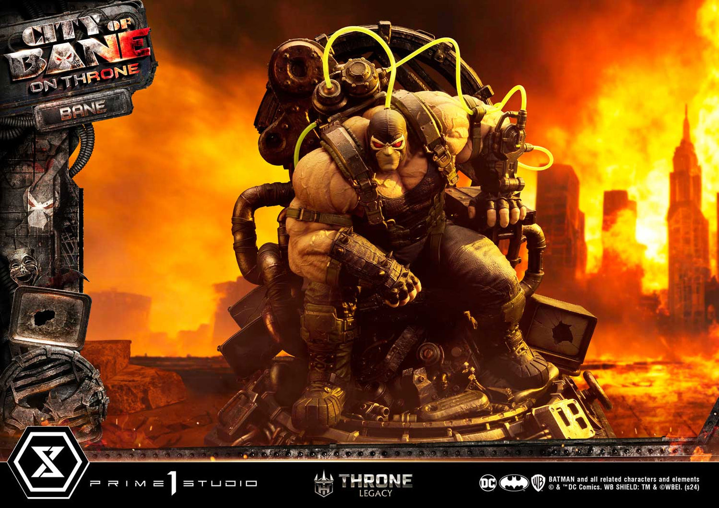 Bane auf dem Thron (Konzeptdesign von Carlos D'Anda) DX Bonus Version