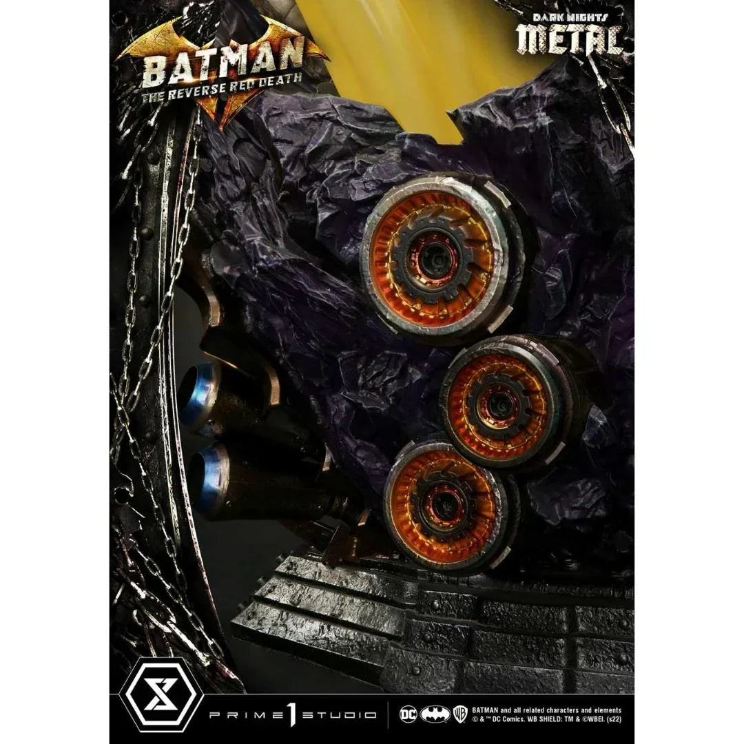 Die Reverse Red Death DC Dark Knights Metal Statue von Prime 1 Studio