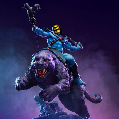Skeletor & Panthor Classic Deluxe Statue von Tweeterhead