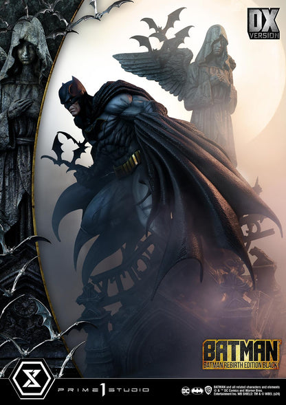 Batman Rebirth Edition (Schwarz) DX Bonus Version Statue von Prime 1 Studio