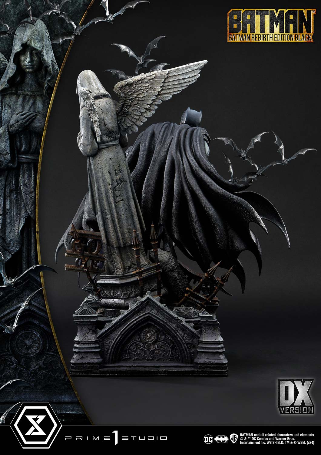 Batman Rebirth Edition (Schwarz) DX Bonus Version Statue von Prime 1 Studio
