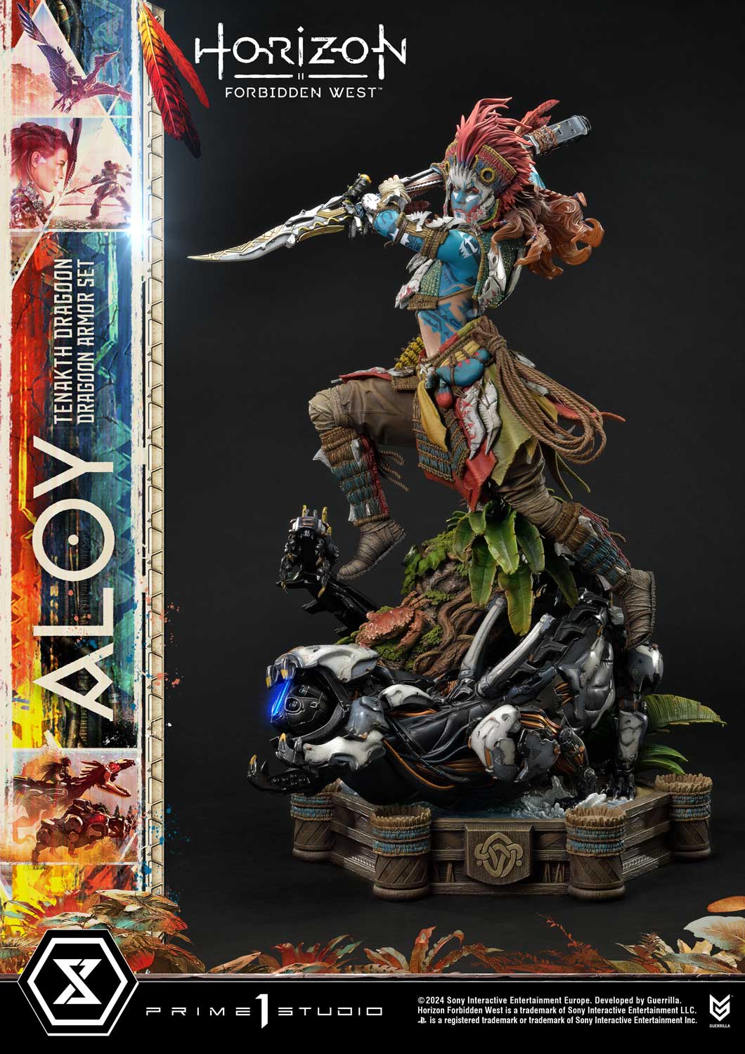 Horizon Zero Dawn Aloy Tenakth Dragoon Rüstungs-Bonusversion von Prime 1 Studio