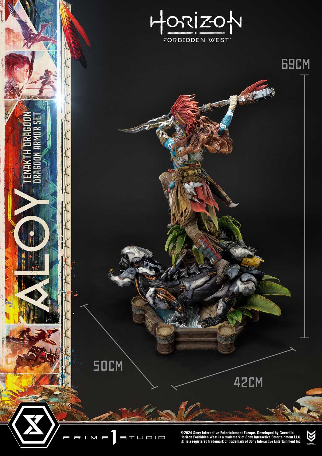Horizon Zero Dawn Aloy Tenakth Dragoon Rüstungs-Bonusversion von Prime 1 Studio