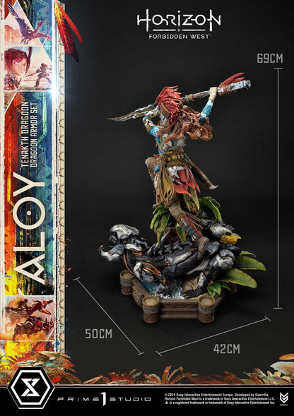 Horizon Zero Dawn Aloy Tenakth Dragoon Rüstungs-Bonusversion von Prime 1 Studio