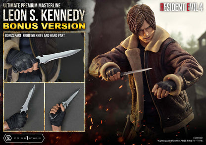 Resident Evil 4 Leon S. Kennedy Bonus Version Statue von Prime1 Studios