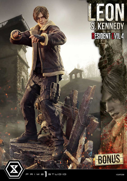 Resident Evil 4 Leon S. Kennedy Bonus Version Statue von Prime1 Studios