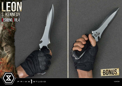 Resident Evil 4 Leon S. Kennedy Bonus Version Statue von Prime1 Studios