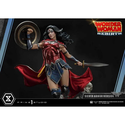 Wonder Woman Rebirth Silber Rüstungs-Version Statue von Prime 1 Studio