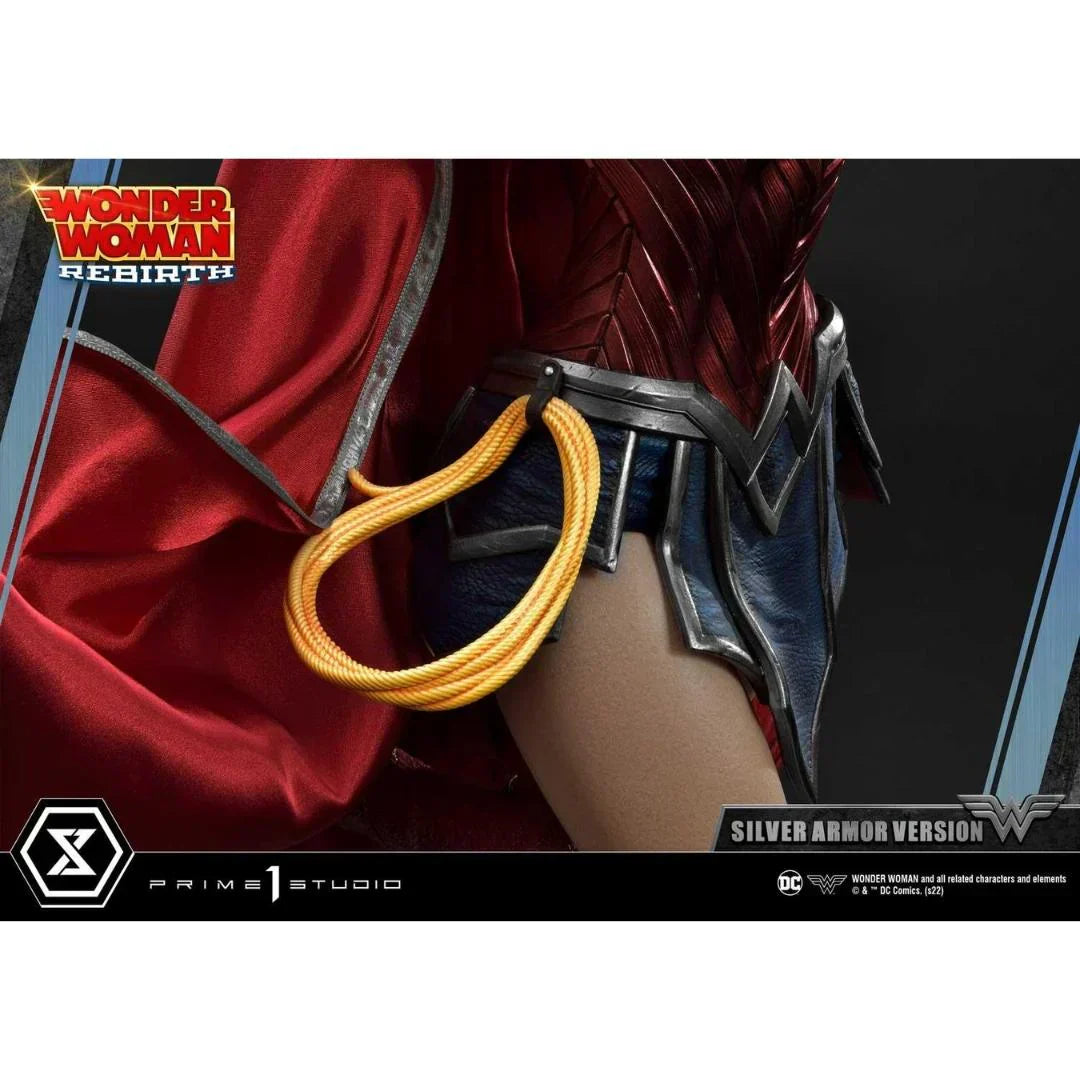 Wonder Woman Rebirth Silber Rüstungs-Version Statue von Prime 1 Studio