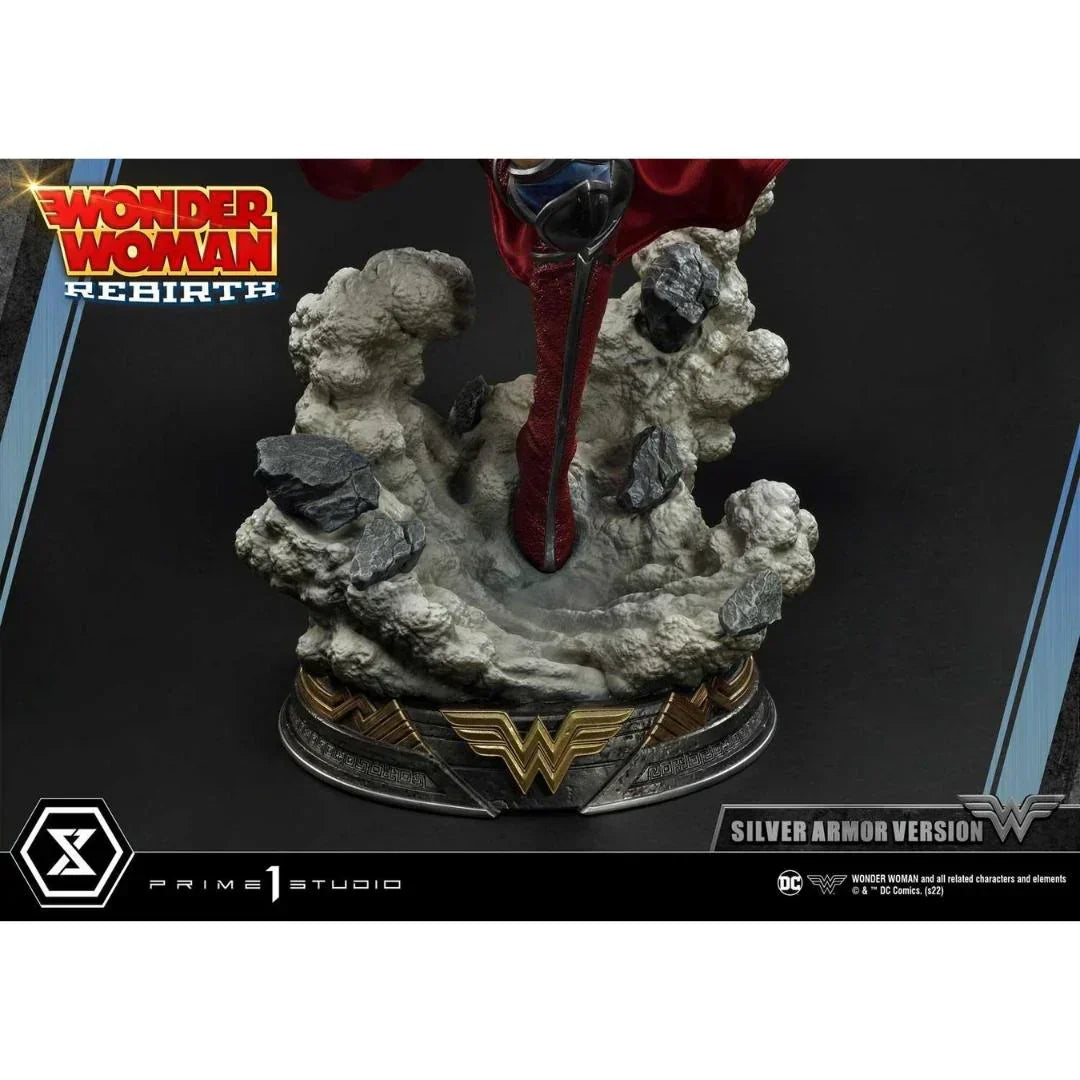 Wonder Woman Rebirth Silber Rüstungs-Version Statue von Prime 1 Studio