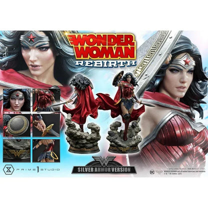 Wonder Woman Rebirth Silber Rüstungs-Version Statue von Prime 1 Studio