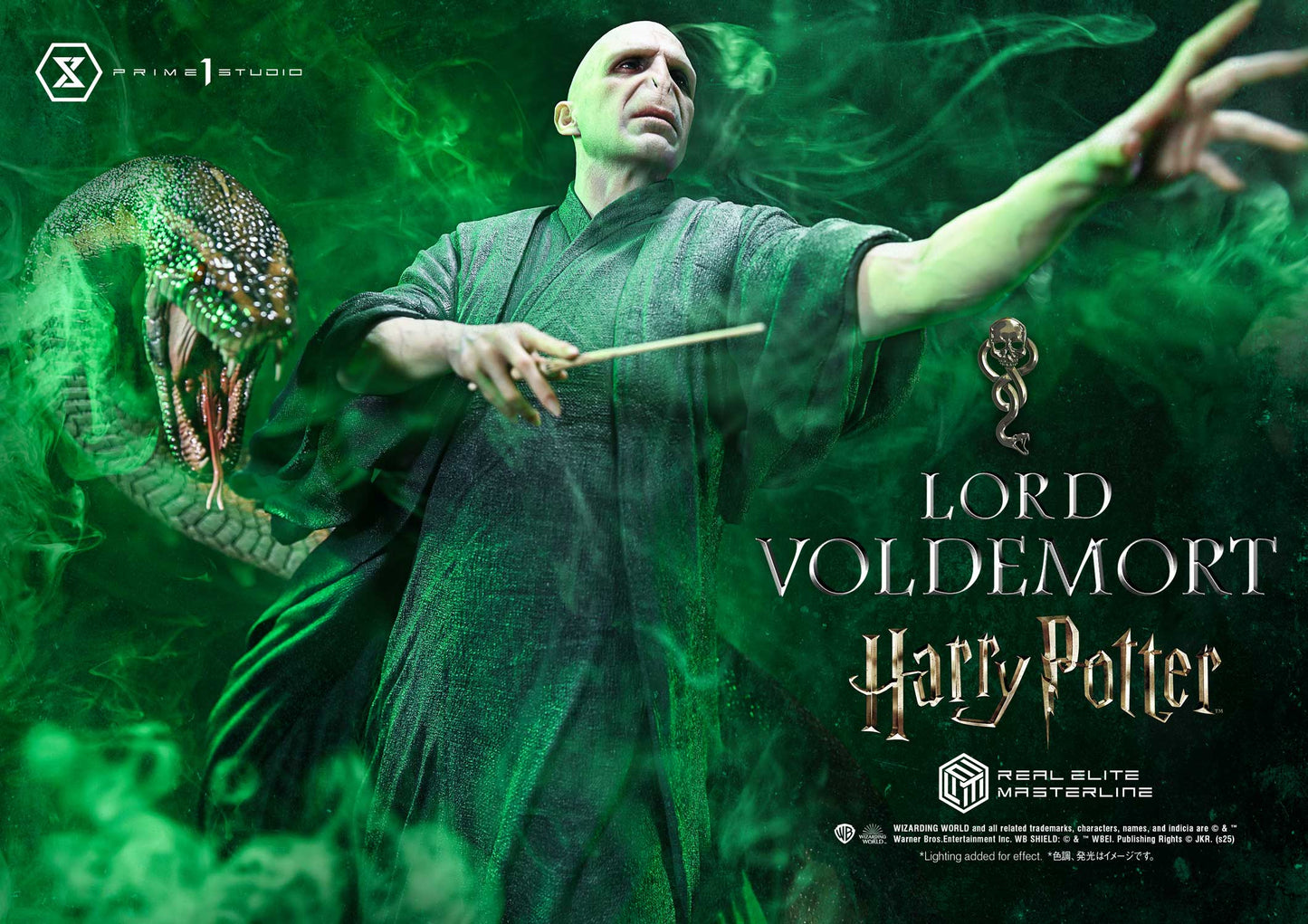Lord Voldemort (Harry Potter Film) Bonusversion 1/4 Statue von Prime 1 Studios