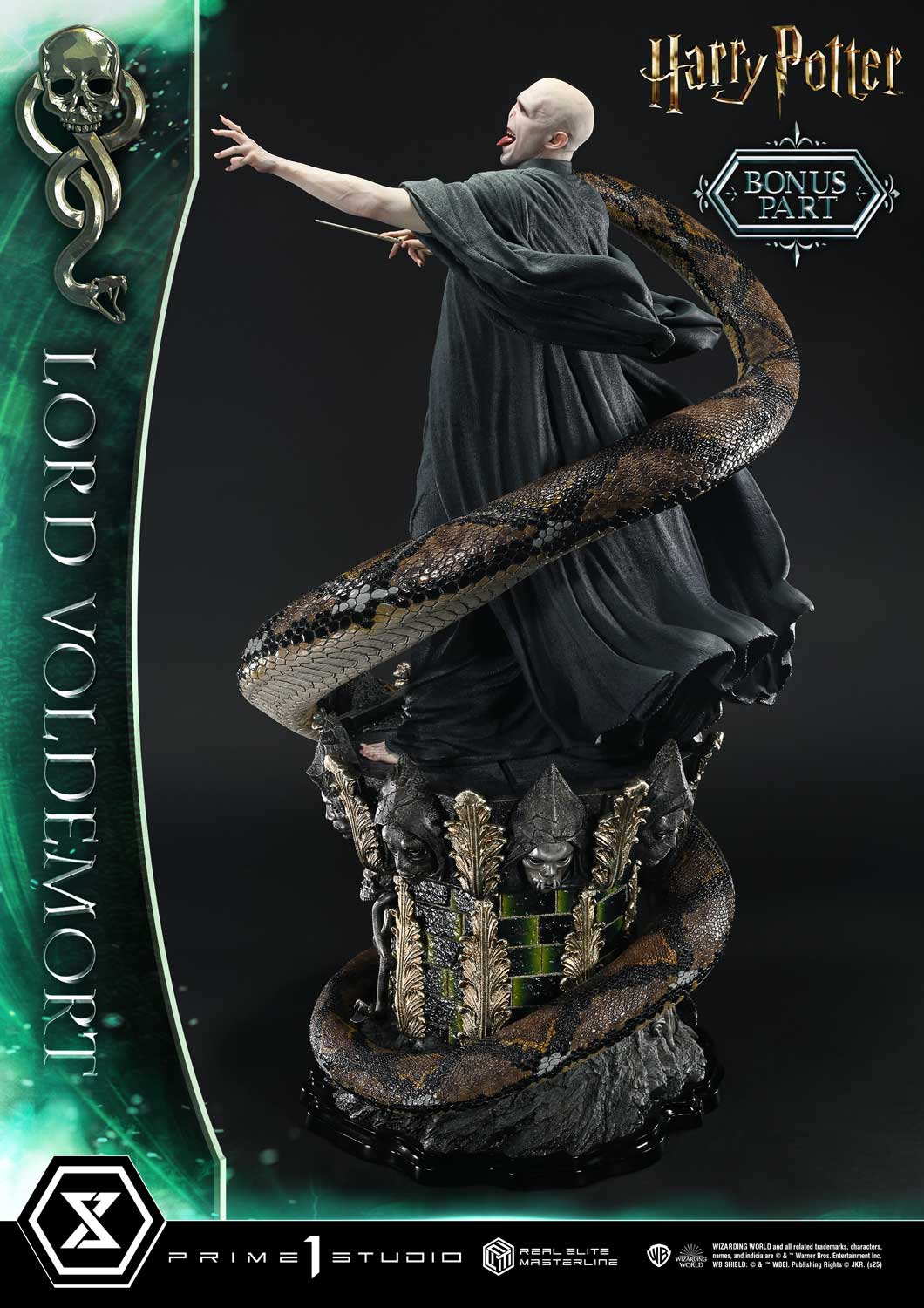 Lord Voldemort (Harry Potter Film) Bonusversion 1/4 Statue von Prime 1 Studios