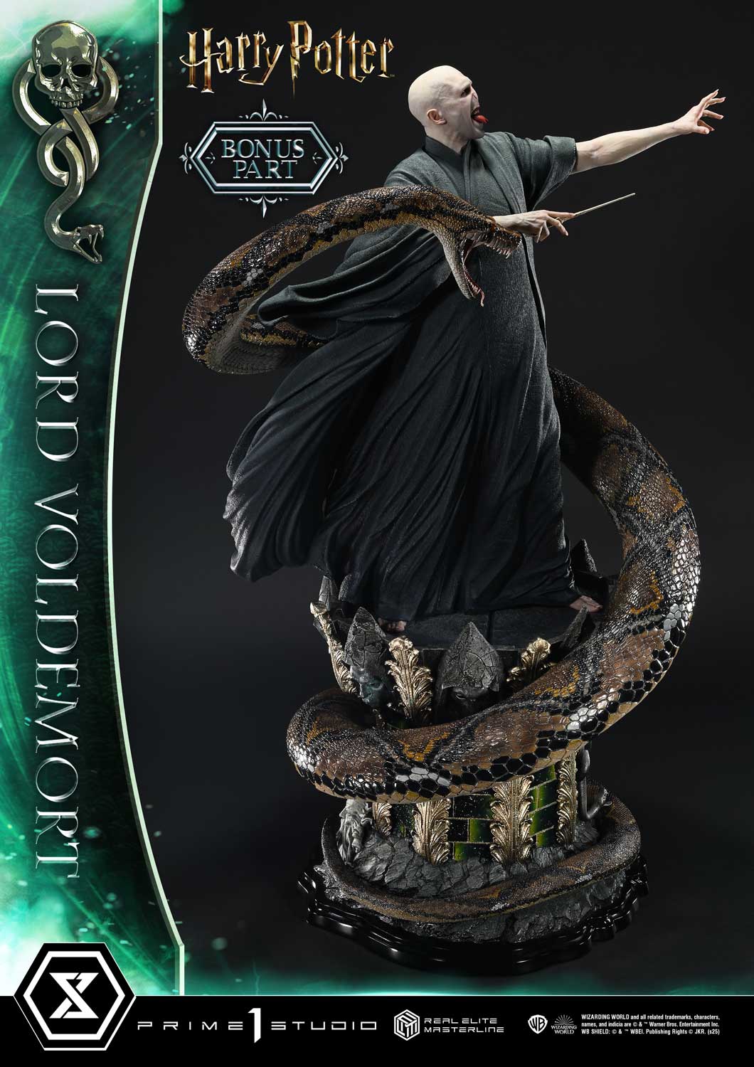 Lord Voldemort (Harry Potter Film) Bonusversion 1/4 Statue von Prime 1 Studios