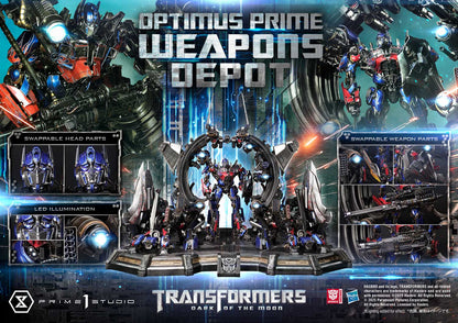 Transformers: DOTM Optimus Prime Waffenlager (Bonus-Version) von Prime 1 Studio