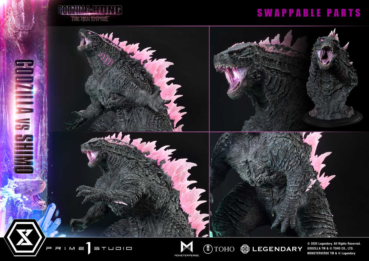 Godzilla Vs Shimo (Bonusversion) Statue von Prime1 Studios