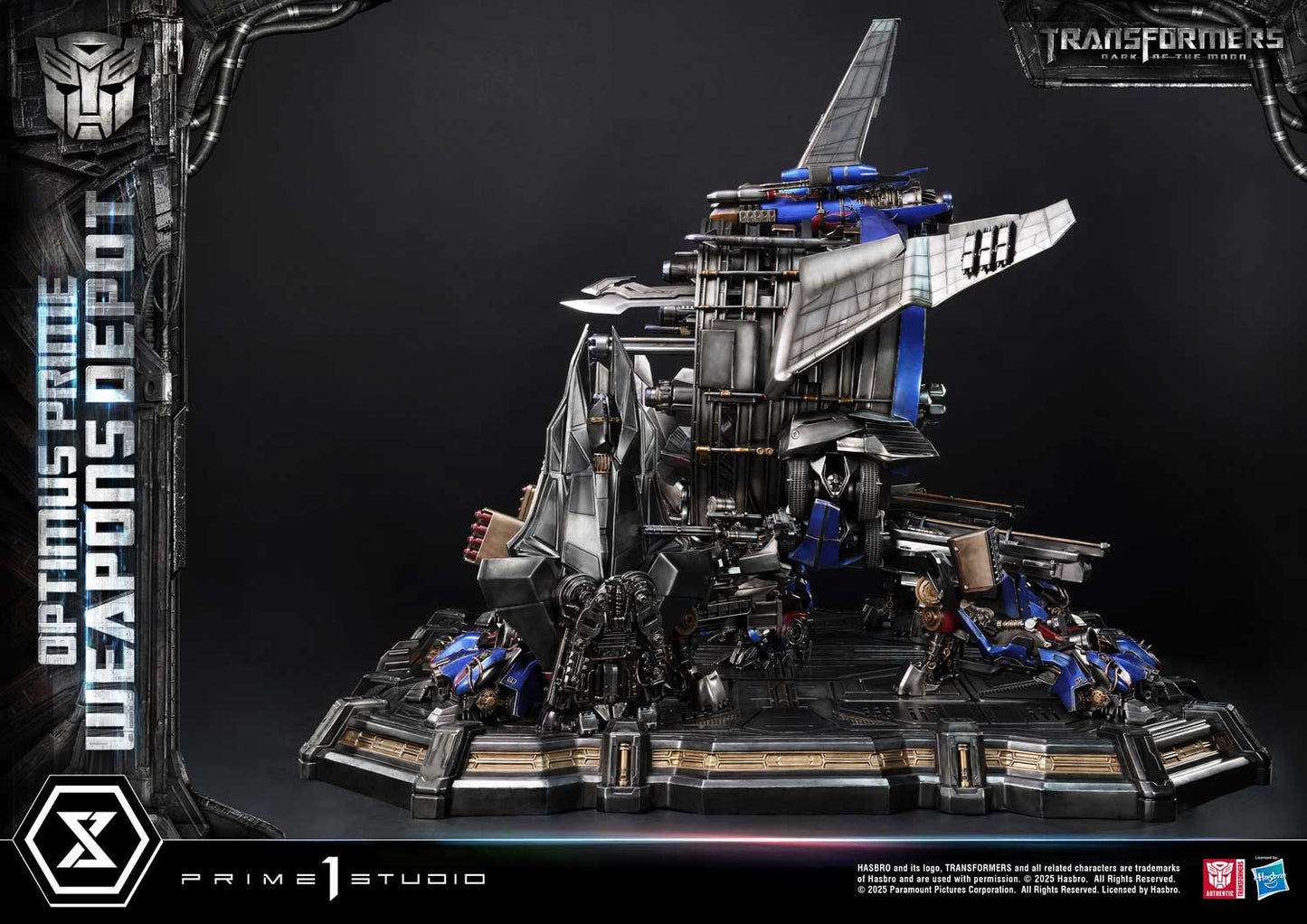 Transformers: DOTM Optimus Prime Waffenlager (Bonus-Version) von Prime 1 Studio