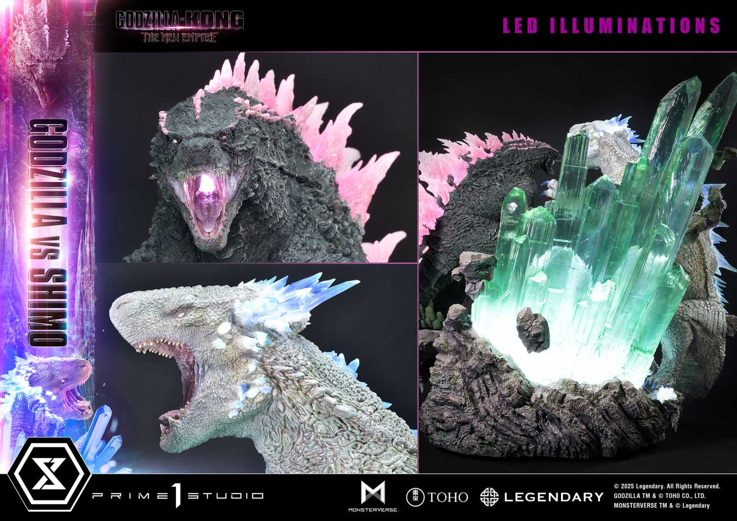 Godzilla Vs Shimo (Bonusversion) Statue von Prime1 Studios